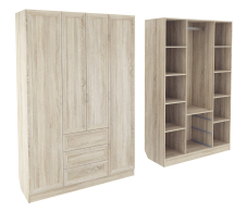 Шкафы распашные, Шкаф ШК-4/6