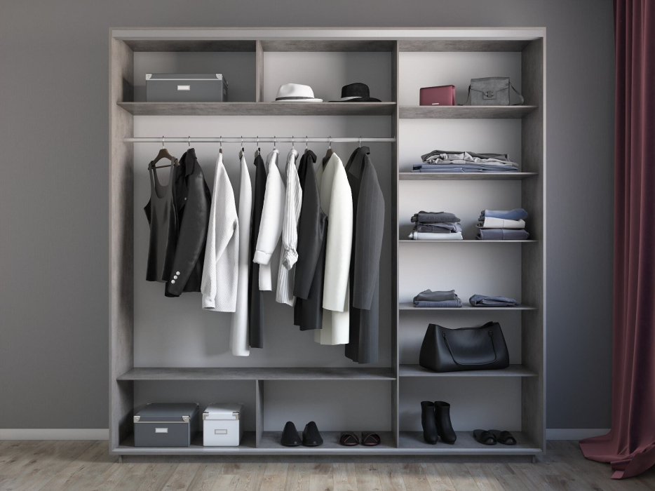 Шкафы-купе 3-х дверные, Шкаф-купе Экспресс 3-х дверный Фотопечать Калейдоскоп Стекла 240х60х240