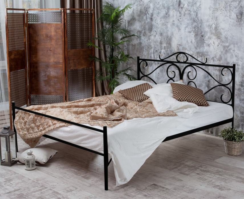 Кованые кровати, Кованая кровать Валенсия 1.6 с одной спинкой