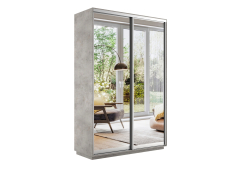 Шкафы-купе 2-х дверные, Шкаф-купе Экспресс Экспенс дуо 2200 x 1600 x 450