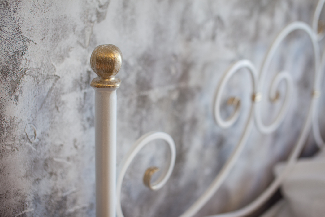 Кованые кровати, Кованая кровать Флоренция 1.4 с одной спинкой