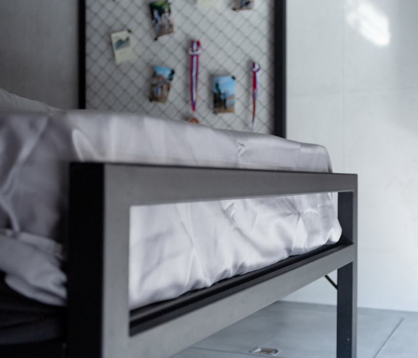 Кровати 120 см, Кровать в стиле лофт Аристо 1.2