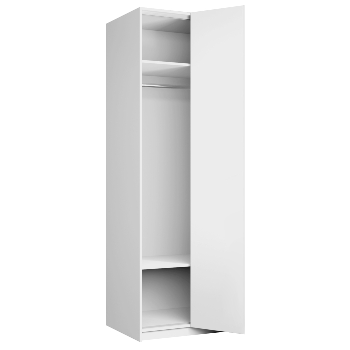 Шкафы распашные, Шкаф складной Е1 Локер ("Гармошка" с системой Push to Move/Правый)81х52.5х220 см