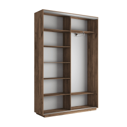 Шкаф-купе Экспресс 2-х дверный Фотопечать Шелк Стекла 160х45х240