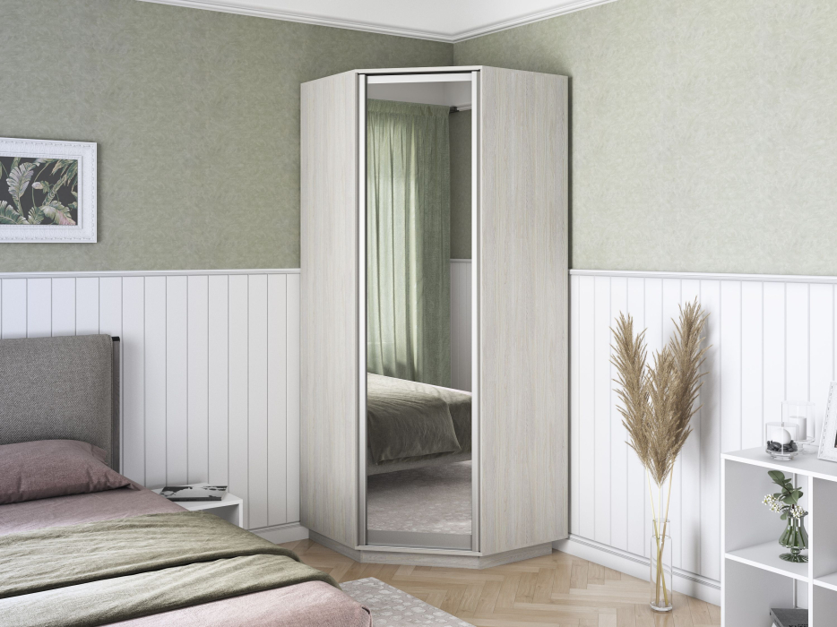 Для одежды, Шкаф распашной Угловой Экспресс, 90х90х240 см