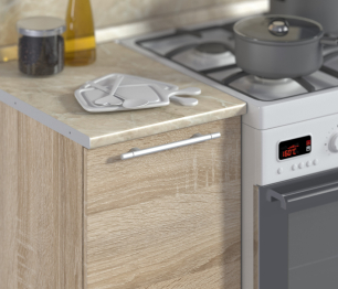 Кухонный гарнитур Ангелина Классик Дуб Сонома 40 см